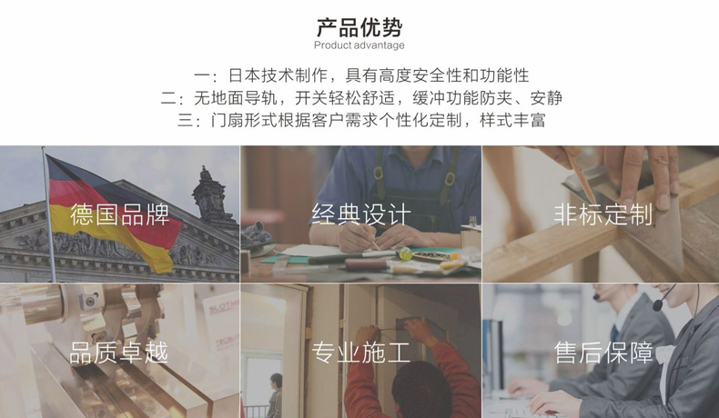 二联推拉门特性